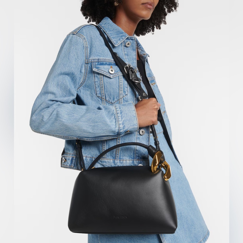 JW ANDERSON Black Corner Bag - Picture 3 of 14